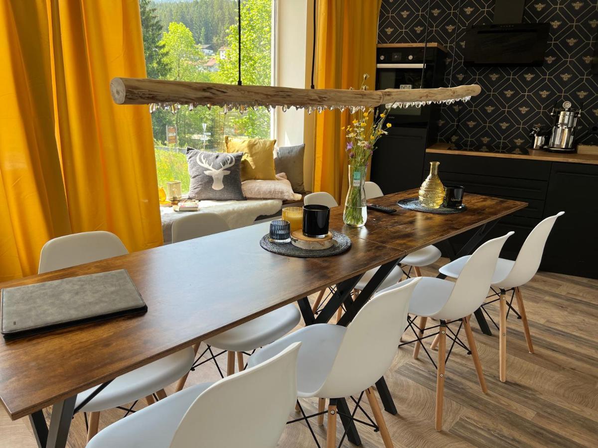 Bavaria Mountain Lodge Ski Arber Osser Bayrischer Wald Designer Ferienwohnung لوبيرغ المظهر الخارجي الصورة